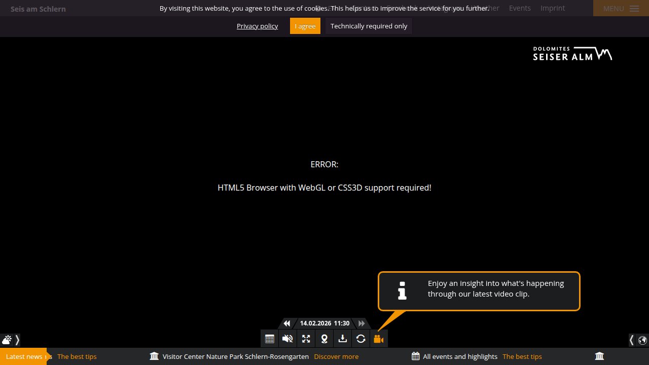 Siusi allo Sciliar Panocam 360°